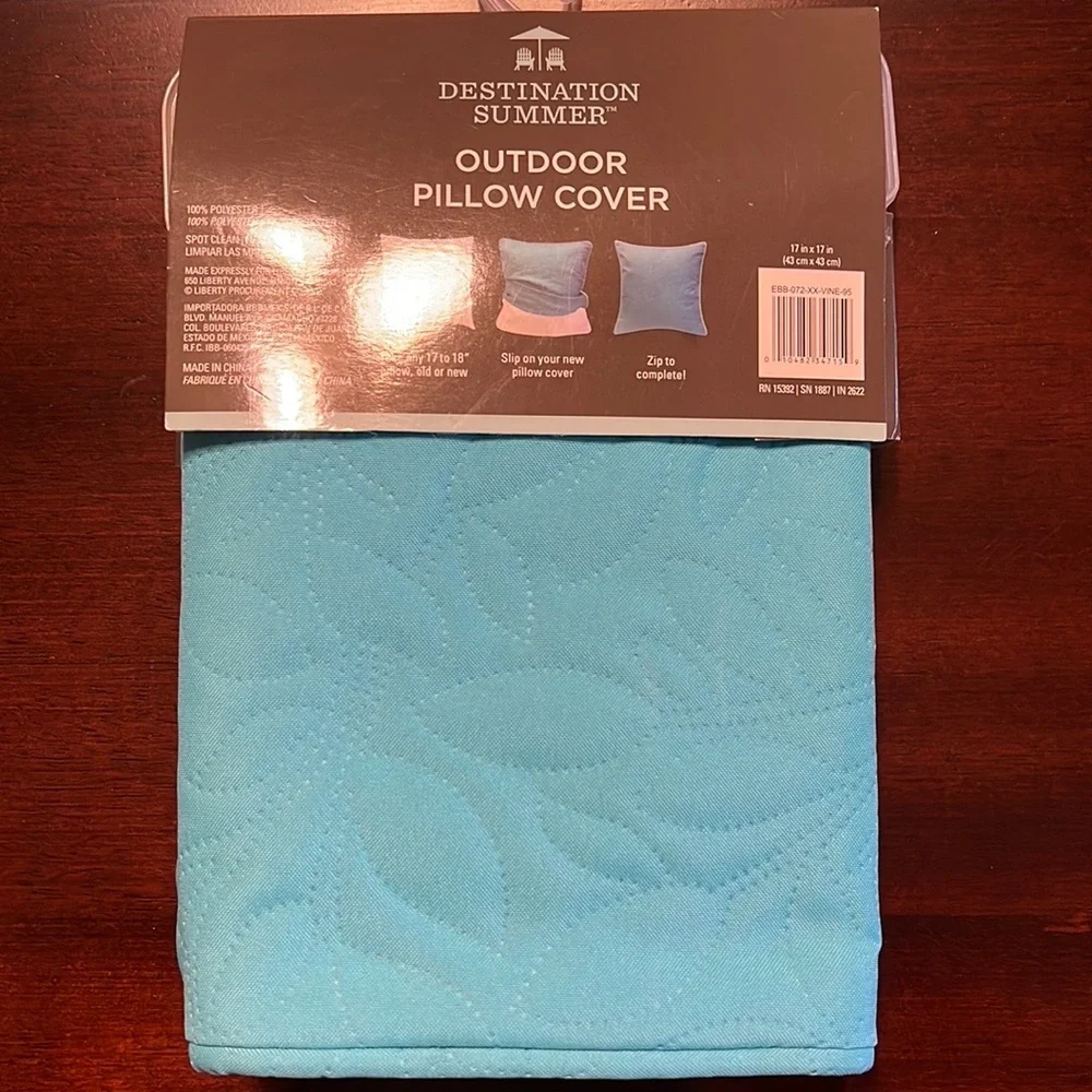 Outdoor pillow cover
